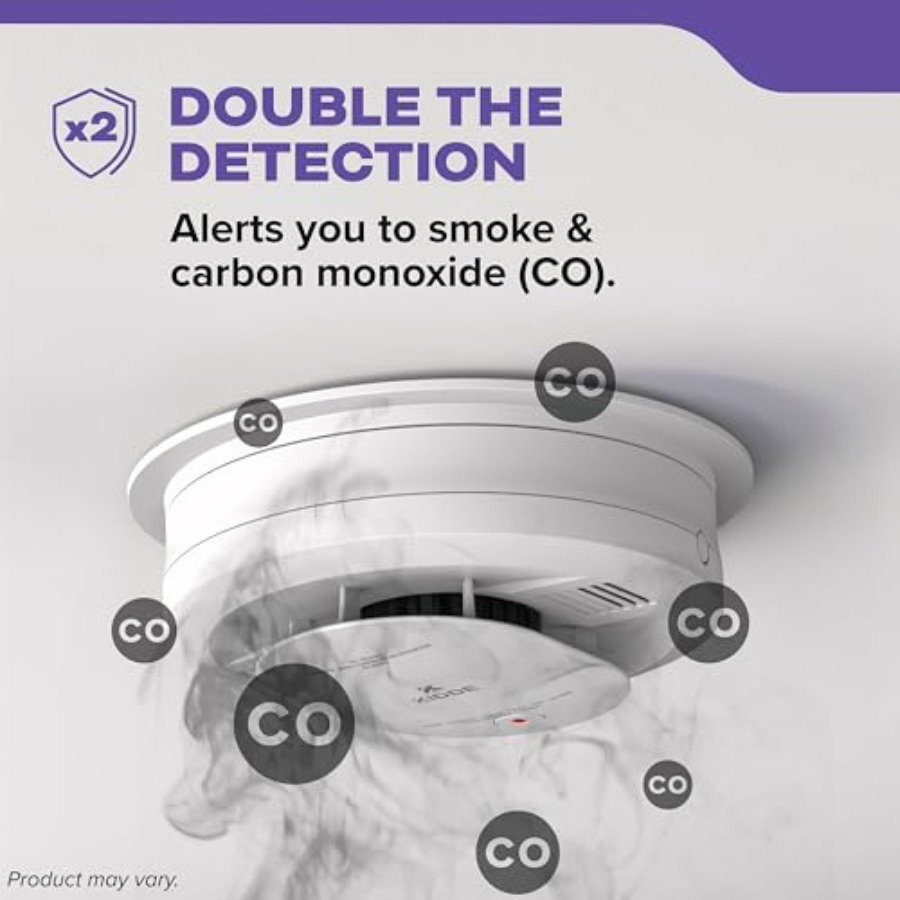Smoke and Carbon Monoxide Dete - مراجعة Smoke Detector Interconnected وسعره