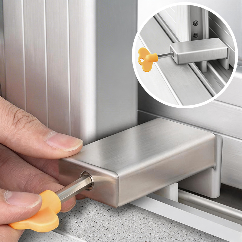 Adjustable Window Lock Stopper - مراجعة Window Lock Bar وسعره