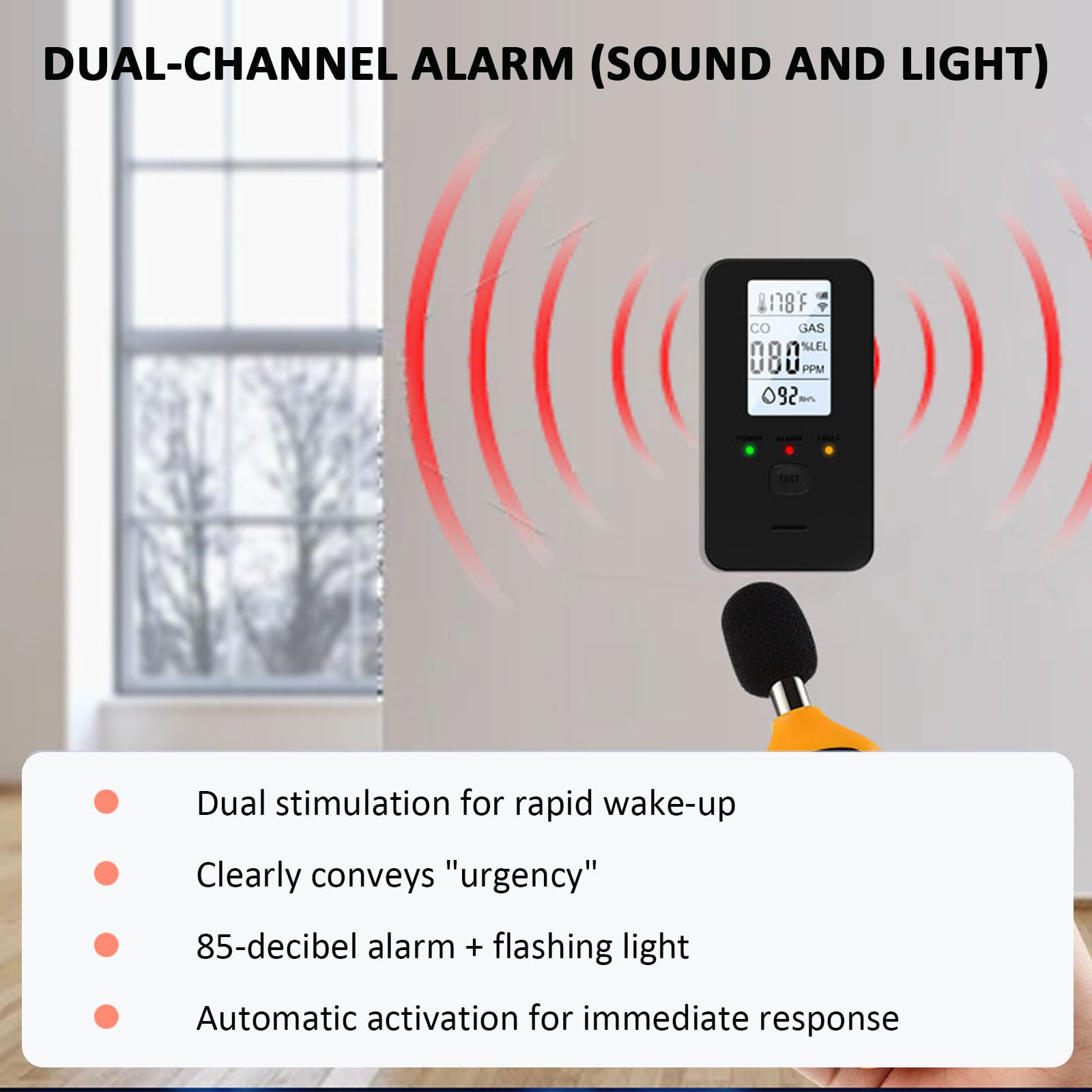 4-in-1 Gas & Carbon Monoxide D - مراجعة Co Detector Plug وسعره