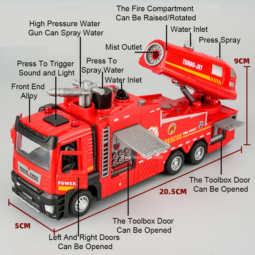 1:32 Scale Water Spray Fire Tr - مراجعة Fire Escape Ladder وسعره