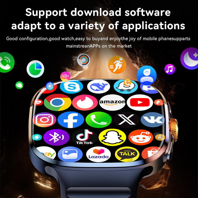 New Large Screen Smartwatch 4G - مراجعة Window Lock Bar وسعره