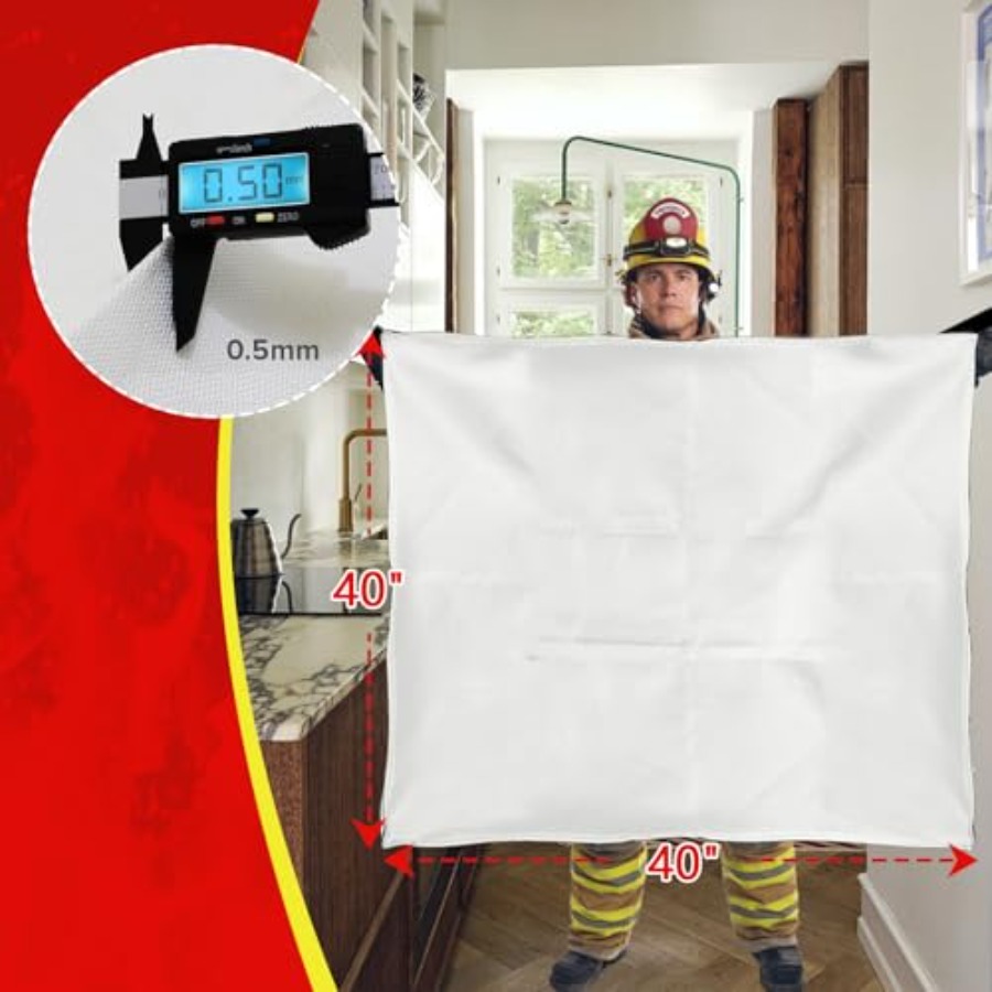 Fire Blankets for Home and Kit - مراجعة Fire Blanket Kitchen وسعره