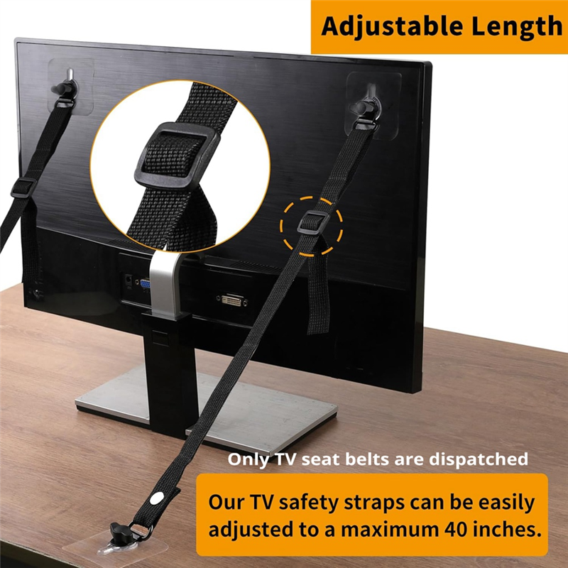 A32T-TV Adjustable Safety Stra - مراجعة Earthquake Anchor Strap وسعره