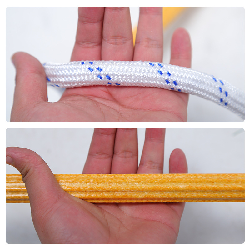 5M Resin Rope Ladder Aerial Wo - مراجعة Fire Escape Ladder وسعره