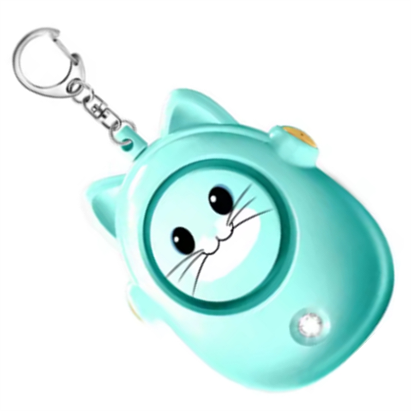 GROCE-Cute Cat Personal Alarm, - مراجعة Personal Alarm Keychain وسعره